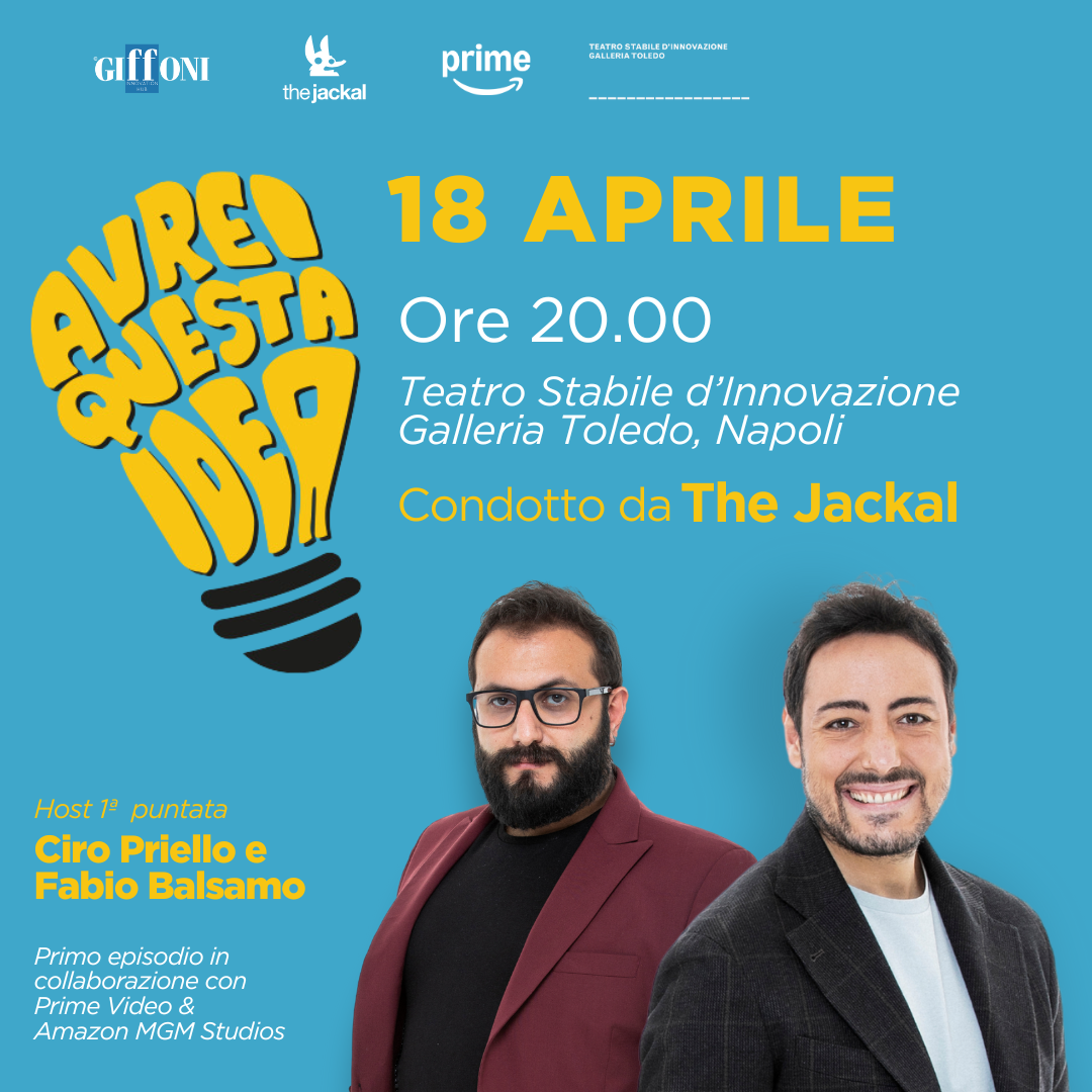 AVREI QUESTA IDEA - evento sold out